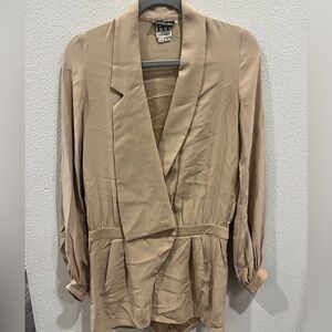 Haute hippie blazer romper